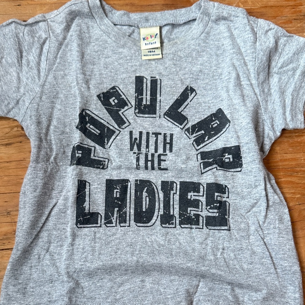 Kavio Gray Infant Tee